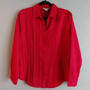 Hannah Red Blouse